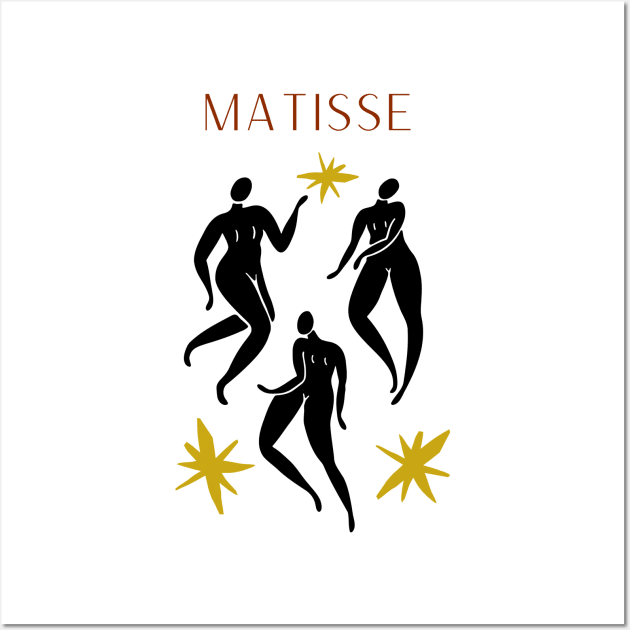 Matisse t-shirt design Wall Art by TrueYouth